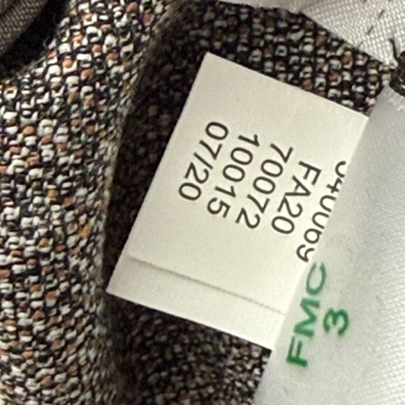 NEW Ann Taylor Ankle Button Detail Straight Leg Pant Size 6 Brown Dress Work - Picture 9 of 13